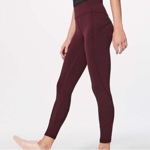 Lululemon In Movement 7/8 Tight *Everlux 25"